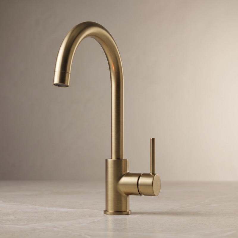 Brushed Brass tap